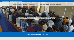 Desktop Screenshot of masjidjabalarafah.com